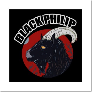 black philip Posters and Art